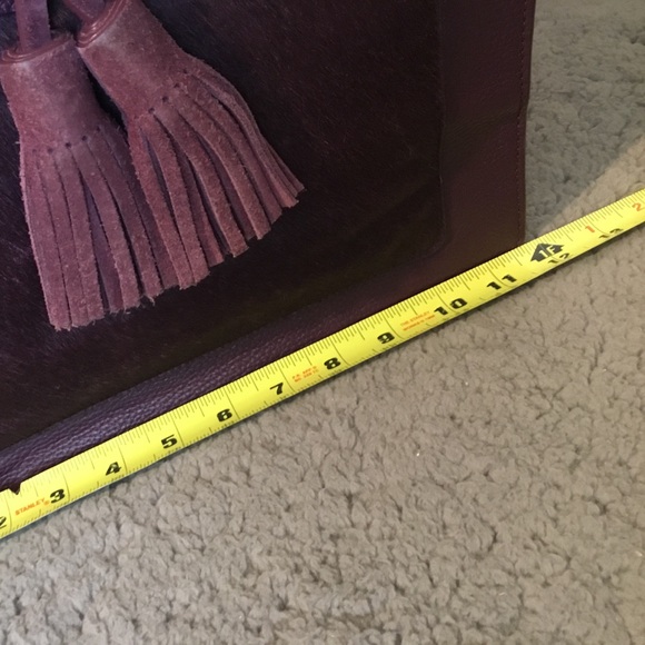 Vintage Kate Spade Suede Cowhide Leather Shoulder Bag - Picture 16 of 16